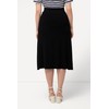 Ulla Popken Women's Skirt, black