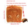 Cute Pet Cosplay Clothes Transfiguration Costume Lion Mane Winter Warm