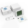 GZAIR CO2 Data Logger Monitor, Wall-Mounted Carbon Dioxide Detector, IAQ