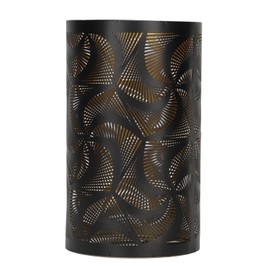 Windmill Shadow Metal Lamp Shades Hollow Carved Lampshade Modern Style Detachable Hollow Lampshade For E27 E26 Lamp Holder