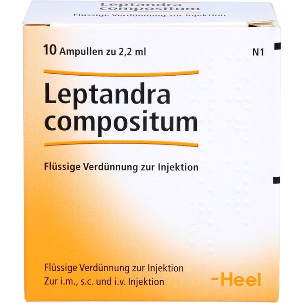 LEPTANDRA COMPOSITUM Ampoules Pack of 10