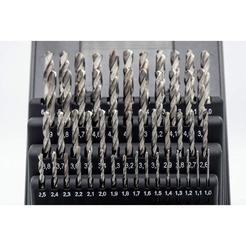 BaerCoil BAER Twist Drill Bit Set, (0.1 mm Rending) 1-6