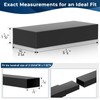 Gyykzz 2 Pack Flat Handrail Connector Accessories, 130mmx56mmx26mm Extension Connector