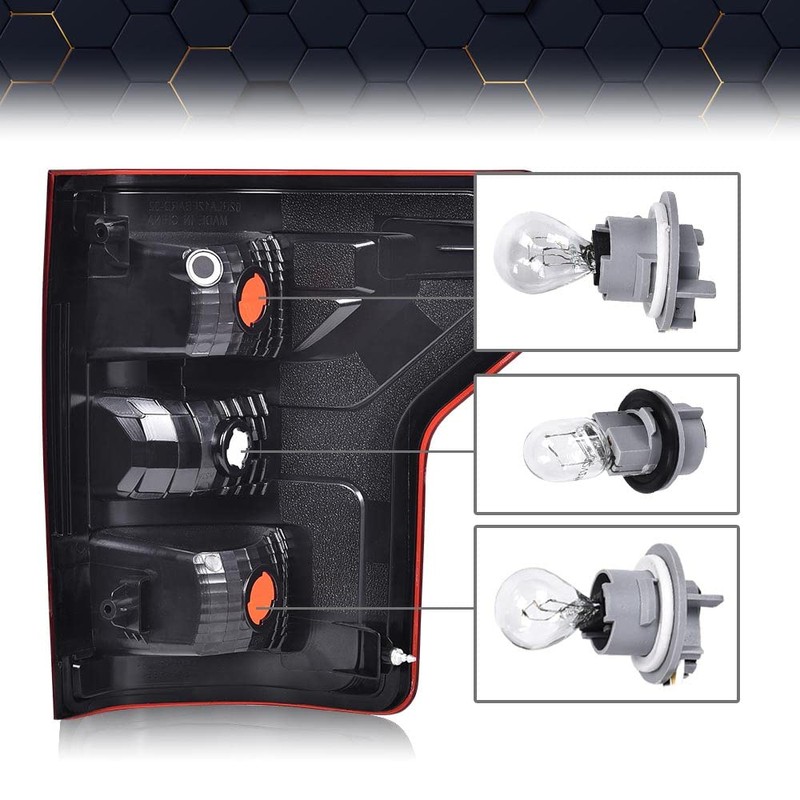 PIT66 Tail Lights Assembly,Compatible with 2018 2019 2020 Ford F150