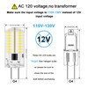 Megereet G4 LED Bulb 120V Dimmable 3W(20W 30W Halogen Equivalent)