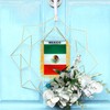 Anley 4 X 6 Inch Mexico Fringy Window Hanging Flag