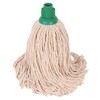 Robert Scott Socket Mop Heads, Green, Pack of 12