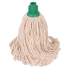 Robert Scott Socket Mop Heads, Green, Pack of 12