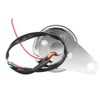DC 12V Universal Motorcycle Tachometer Time Clock Gauge LED Digital
