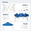 PHI VILLA Pop-up Canopy 10x10 Patio Tent Instant Gazebo Canopy
