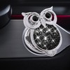 AUCELI Bling Owl Crystal Car Engine lgnition Start Stop Button