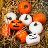 184Pcs Artificial Pumpkins Artificial Acorns Natural Pinecones Ornament Artificial Maple
