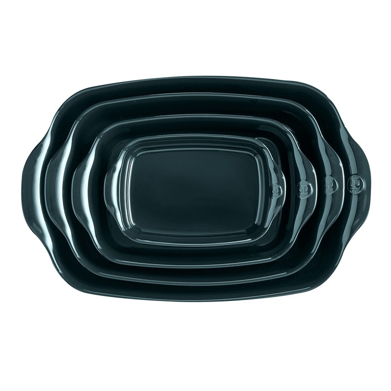 Emile Henry Ultime 14.2" x 9.1", Ocean Rectangular Baking Dish,