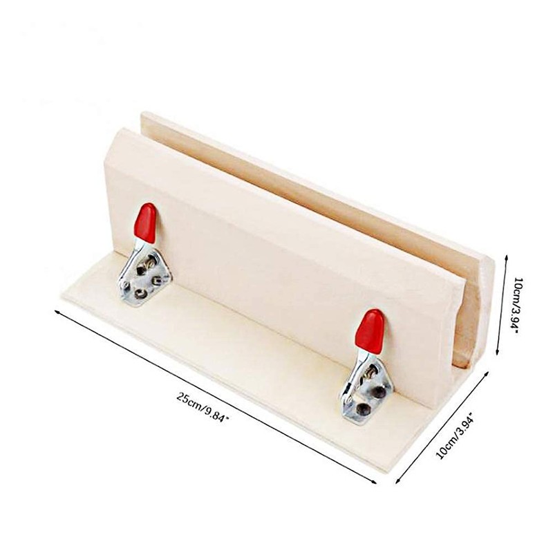 Professional DIY Wooden Leather Work Craft Clip Leathercraft Clamp Table