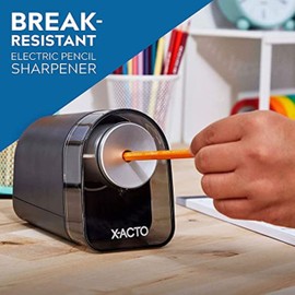 X-ACTO XLR Electric Pencil Sharpener Black (ELM1818X)