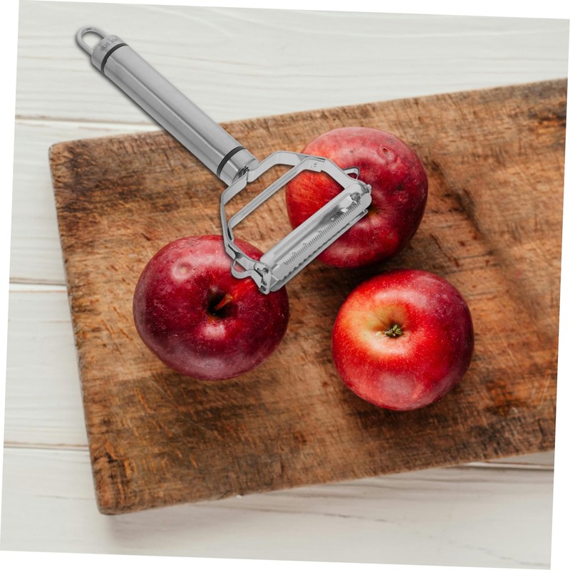 Alipis Dual Sided Peelers Shredder 3-in- Tool Carrot Peeler Cabbage