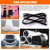 KUOQIY 2 pieces 100 cm 18 AWG DC pigtail cable,