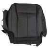 NLQR Front Driver Side Bottom Replacement Perforated Leather Seat Covers