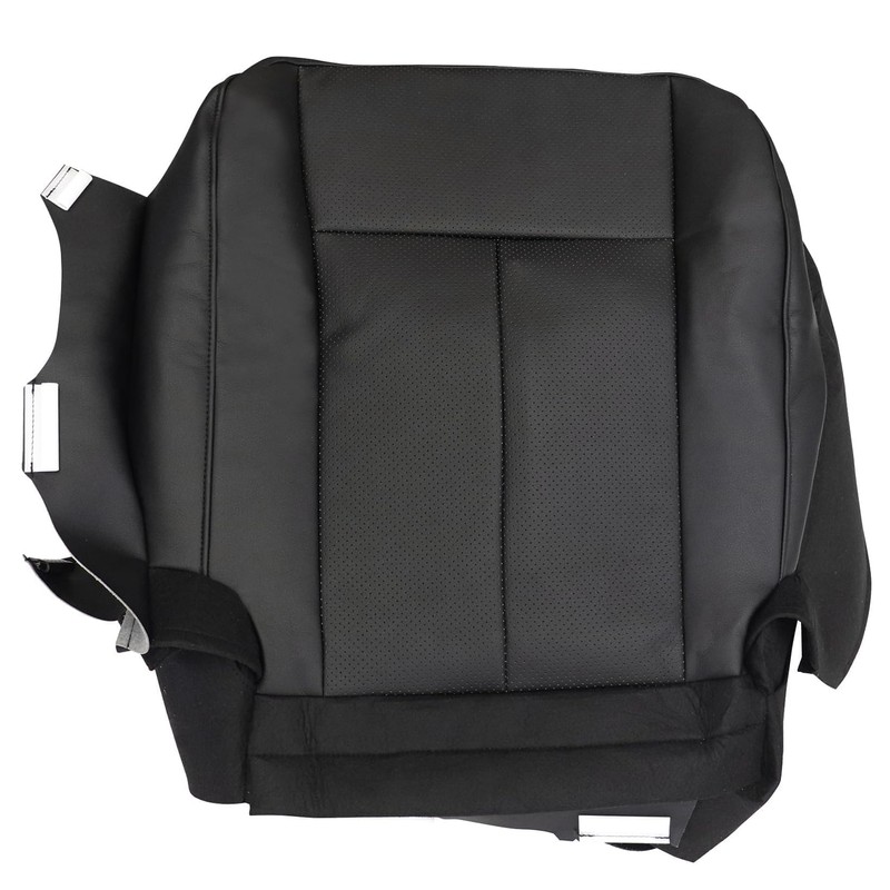 NLQR Front Driver Side Bottom Replacement Perforated Leather Seat Covers