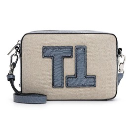 Tamaris Umhängetasche TAS Fatima 33580 Damen Handtaschen Zweifarbig denim 512