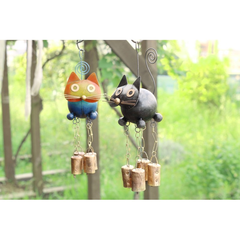 Tin Bell Bell Colorful Cat 35029194