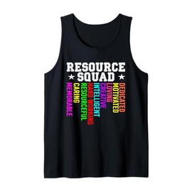 Teacher Secretary Squad School Teacher Appreciation Gifts Tank Top