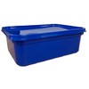 Rectangular Food Storage Container, 2 Litre Capacity, Blue, Pack of 10