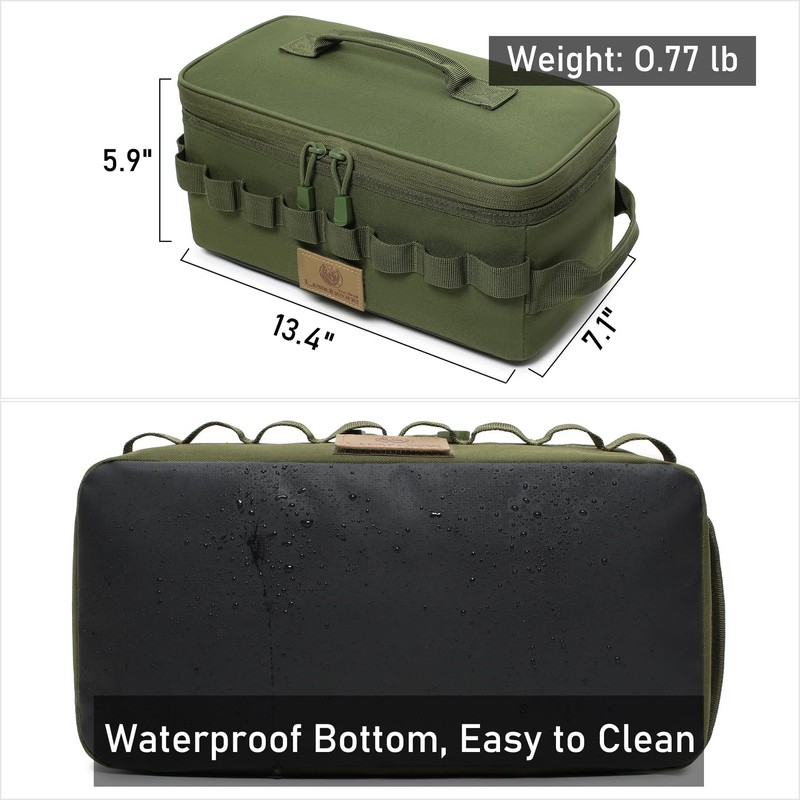 Lemubeane Tactical Camping Storage Bag 9L Tactical Utility Tote Bag