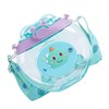 Donut Shaped Water Bottle Kids Cute Cartoon Plastic Portable Straw