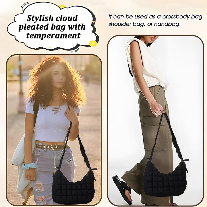 TTPSRY Women's Elegant Shoulder Bag Crossbody Bag Tote Shoulder Bag