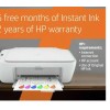 HP DeskJet 2842e All-in-One Inkjet Printer, Color Mobile Print, Copy,