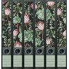 Set of 10 Wide and Narrow Folder Spines Succulent Plant