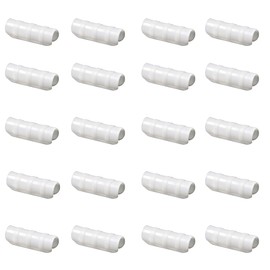 Farm Plastic Supply - Greenhouse Clamp 20 Pack - (4" Long x 1" Wide) - White ABS Clamps for Greenhouse, ABS Clips, Greenhouse Clamps for Farming, Gardening, Agriculture