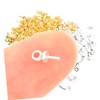 Operitacx 6 Sets Jewelry Making Eye Hooks Self-Tapping Eye Bolt