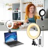 Ring Light for Computer, Video Conference Kit, 6" Ring Light