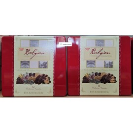 Trader Joe’s Belgian Cookie Collection 35.2oz 1kg (Two Tin Boxes)