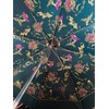 Telescopic Patterned Umbrella (Green)