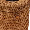 Rectangular Rattan Tissue Box Cover Rattan Woven Tissue Box Holder
