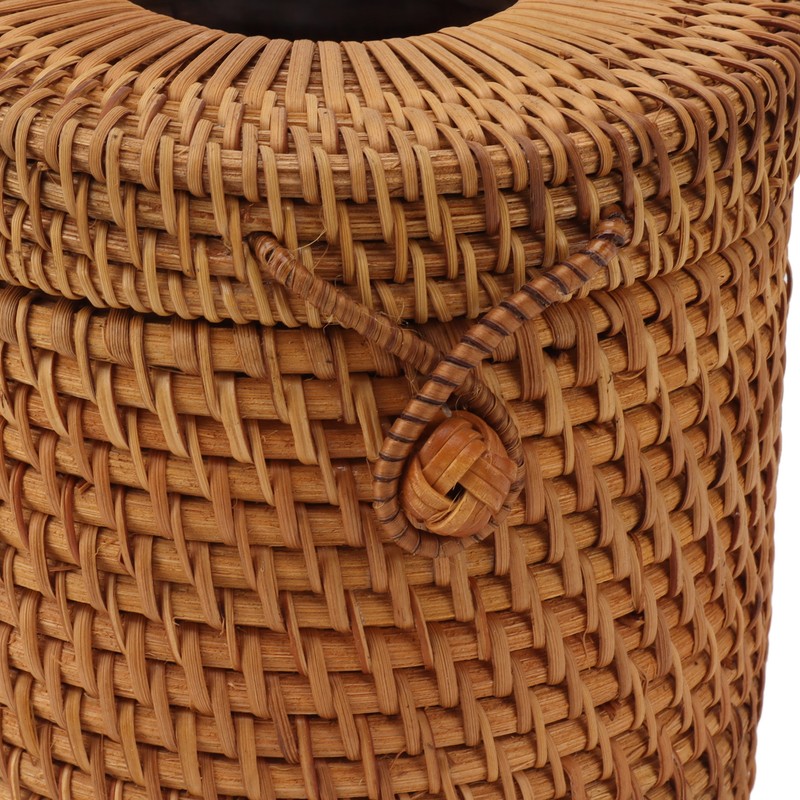 Rectangular Rattan Tissue Box Cover Rattan Woven Tissue Box Holder