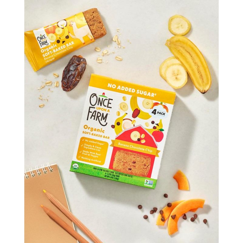 Once Upon a Farm | Organic Banana Chocolate Chip Soft