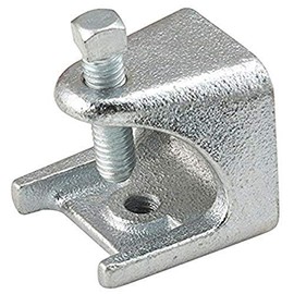 Hubbell-Raco 2524 Beam Clamp, Malleable Iron, 1 in. Trade Size, 27/32 in. Inside Opening (Pack of 100)
