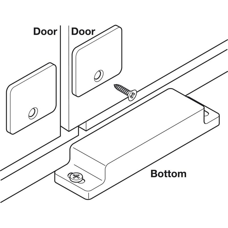Double Door Cabinet/Furniture / 2 Door/Magnetic Catch – 8#s of