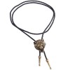 Coolla Bolo Tie Handmade Western Cicada Pendant for Women Men