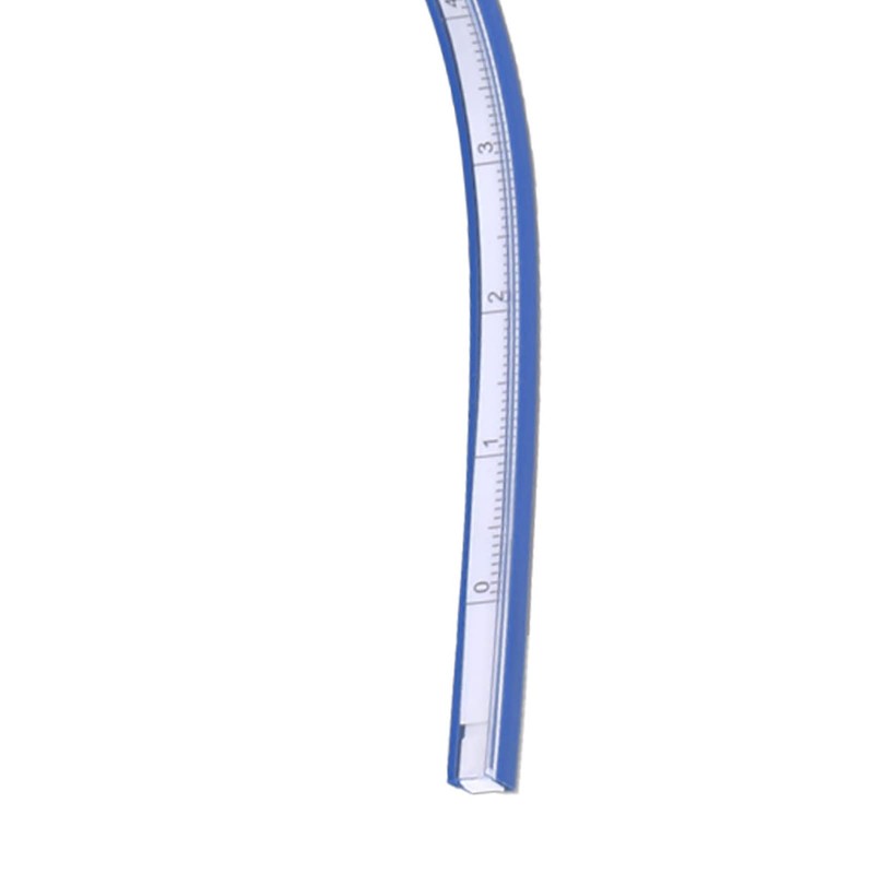 Haosie 60cm Flexible Ruler, Flexible Curve Ruler, Double Sided Ruler,