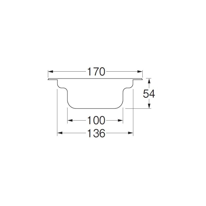 SANEI PH6211F-3L Sink Parts, Waste Strainer, Drain Diameter: 5.4 -