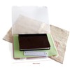 1PCS A4 File Portable Project Case, Transparent Plastic Storage Box