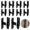 10 PS Bathroom Panel Clips, Fence Panel Clips, Bathroom Base