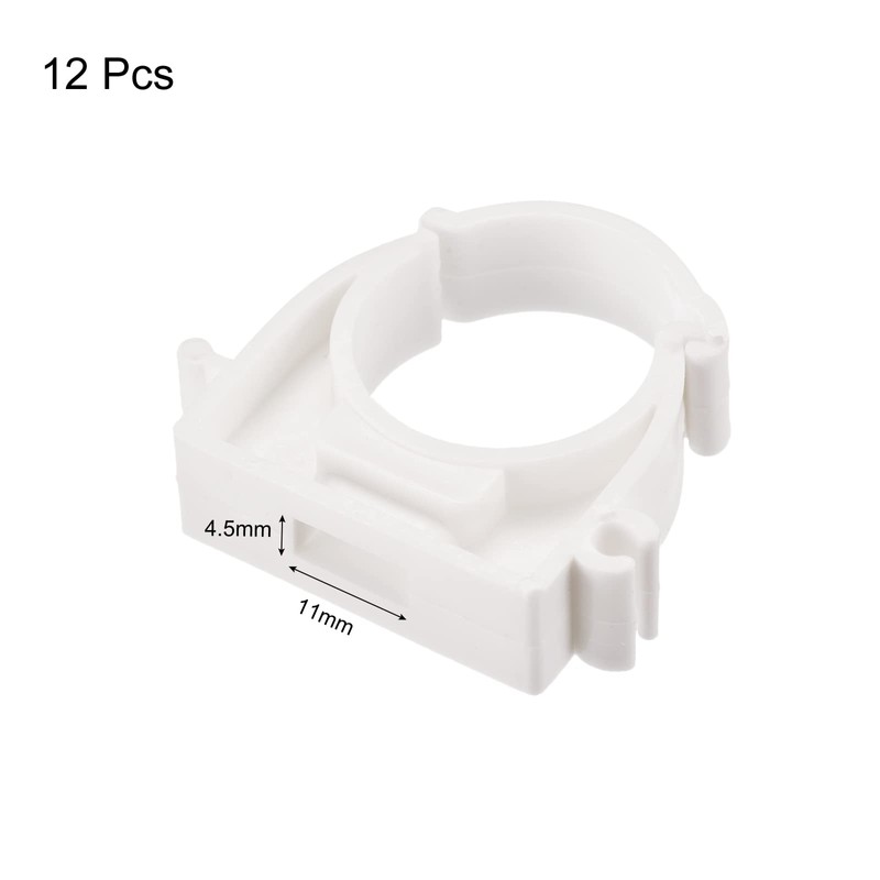 sourcing map 25mm Dia Pipe Clamps Clips, PPR Water Hose