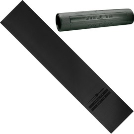 Viper Padded Pro - Tech Dart Mat Throw/Toe Line (Steel and Soft Tip Darts), Black, 119" Length x 24.25" Width x 0.25" Thickness, Made in USA