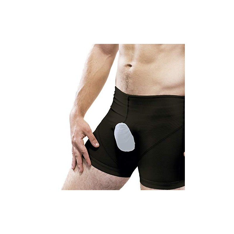 Faja para Hernia Inguinal Hombre Bóxer de Compresión Inguinal Invisible